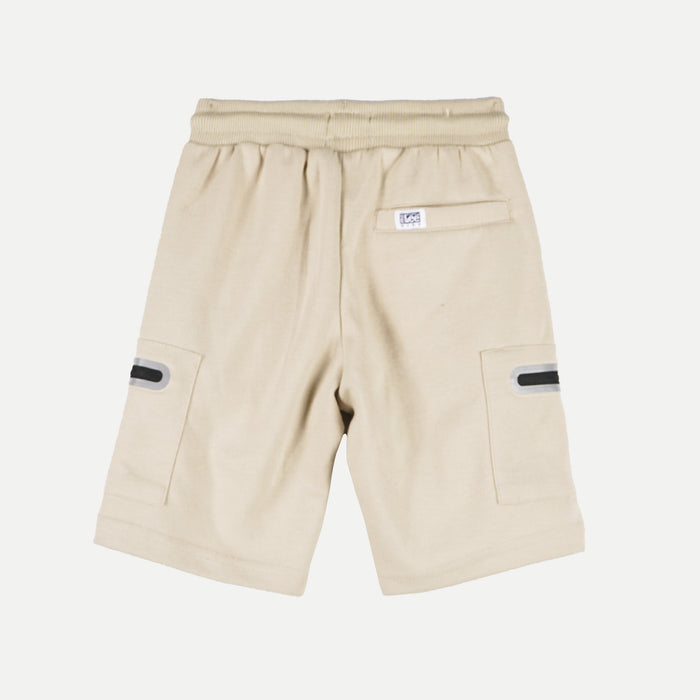 Stylistic Mr. Lee Children's Wear Basic Non-Denim Jogger short for Kids Trendy Fashion High Quality Apparel Comfortable Casual Short for Kids 122065 (Cream)