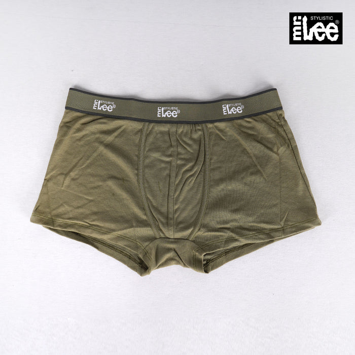 Stylistic Mr. Lee Men's Basic Innerwear Boxer Short Trendy Fashion High Quality Apparel Comfortable Casual Innerwear for Men 108233 (Fatigue)