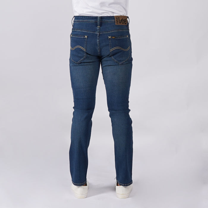 Stylistic Mr. Lee Men's Basic Denim Trendy Fashion High Quality Apparel Comfortable Casual Jeans for Men Super Skinny Mid Waist 151093 (Medium Shade)