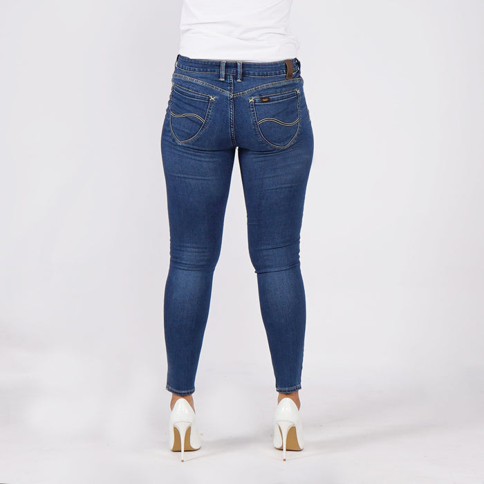 Stylistic Mr. Lee Ladies Basic Denim Trendy Fashion High Quality Apparel Comfortable Casual Jeans for Women Super Skinny 149891 (Medium Shade)