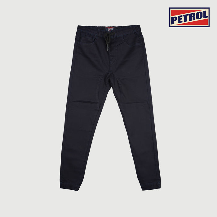 Petrol Basic Apparel Non-Denim Jogger Pants for Men Trendy Fashion With Pocket Regular Fitting Rinse wash Fabric Casual Jogger pants for Men 150698-U (Dark Shade)