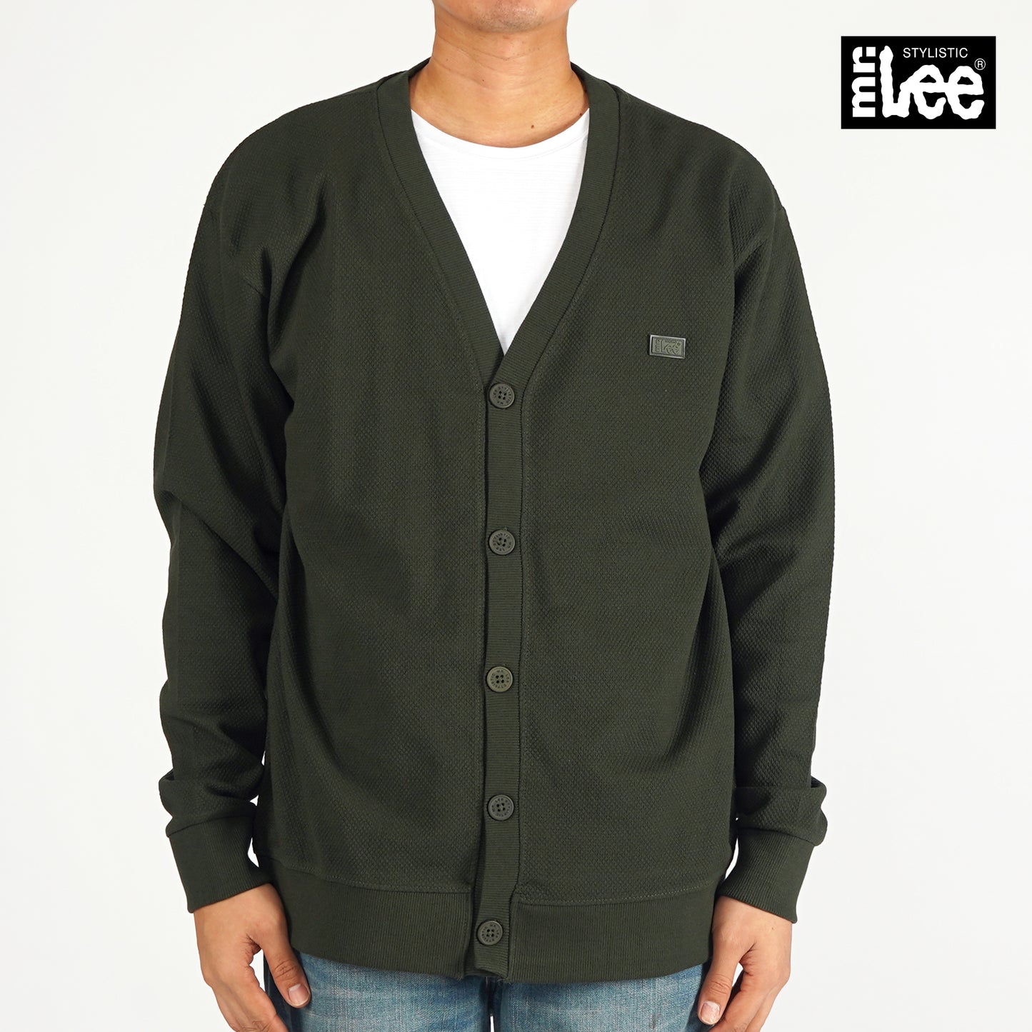 Stylistic Mr. Lee Men's Basic Button Down Jacket for Men Trendy Fashion High Quality Apparel Comfortable Casual Jacket for Men Regular Fit 140062-U (Blue Green)