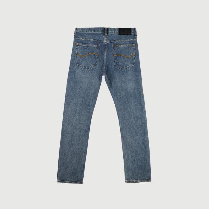 Stylistic Mr. Lee Men's Basic Denim Pants for Men Trendy Fashion High Quality Apparel Comfortable Casual Jeans for Men Slim Straight Mid Waist 143701 (Light shade)