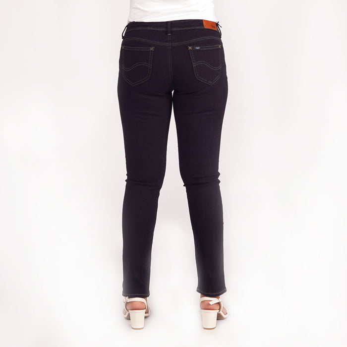 Stylistic Mr. Lee Ladies Basic Denim Pants for Women Trendy Fashion High Quality Apparel Comfortable Casual Jeans for Women Slim Fit 148133-U (Dark Shade)