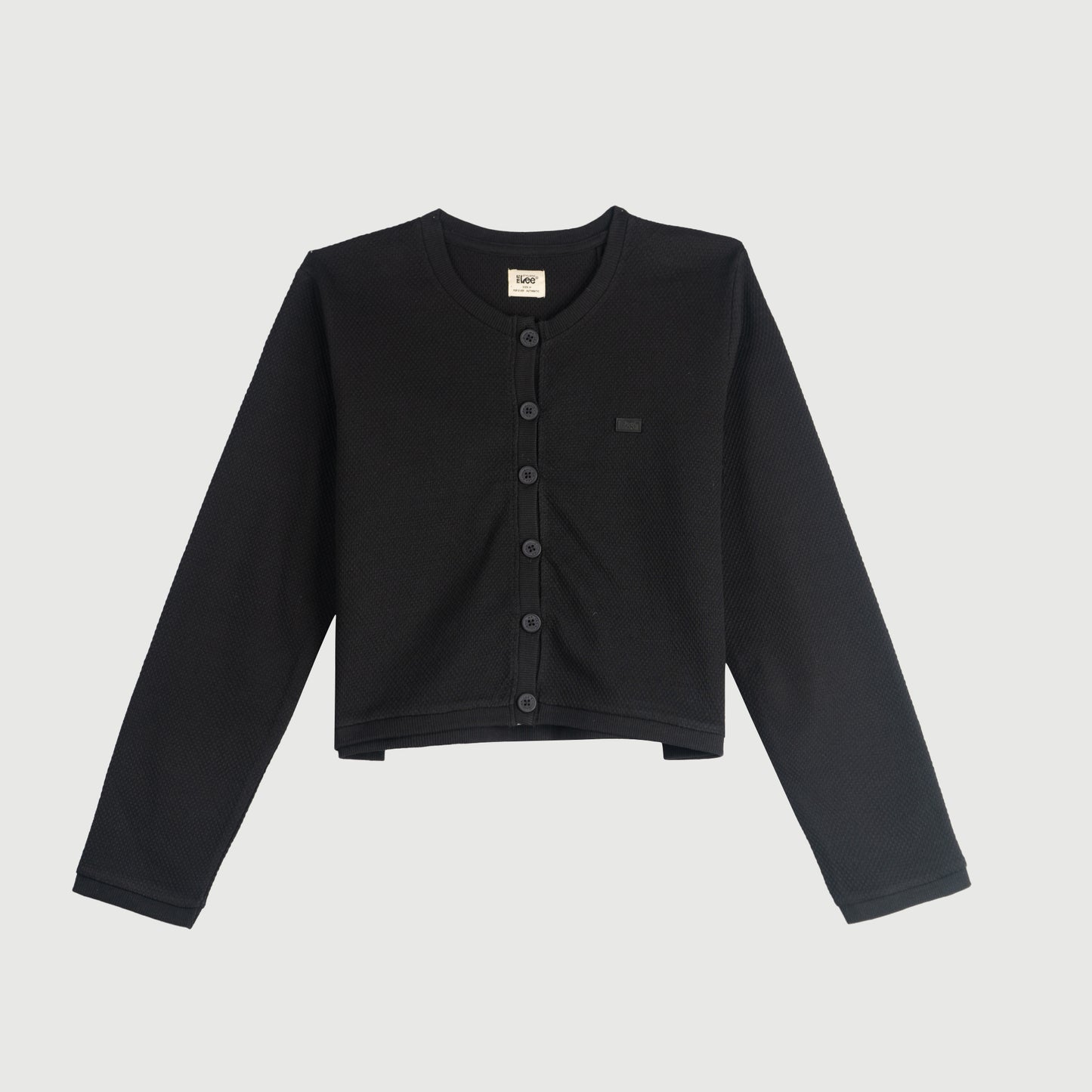 Stylistic Mr. Lee Ladies Basic Button Down Jacket for Women Trendy Fashion High Quality Apparel Comfortable Casual Jacket for Women Regular Fit 139441-U (Black)