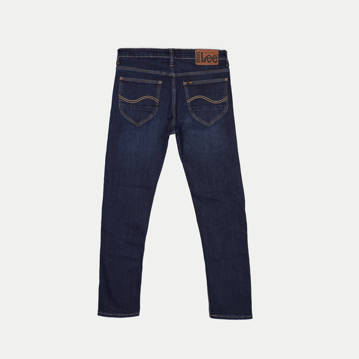 Stylistic Mr. Lee Men's Basic Denim Pants for Men Trendy Fashion High Quality Apparel Comfortable Casual Jeans for Men Super skinny Mid Waist 149579 (Dark Shade)