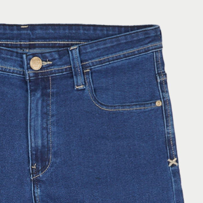 Stylistic Mr. Lee Men's Basic Denim Pants for Men Trendy Fashion High Quality Apparel Comfortable Casual Jeans for Men Super skinny Mid Waist 151083-U (Medium Shade)