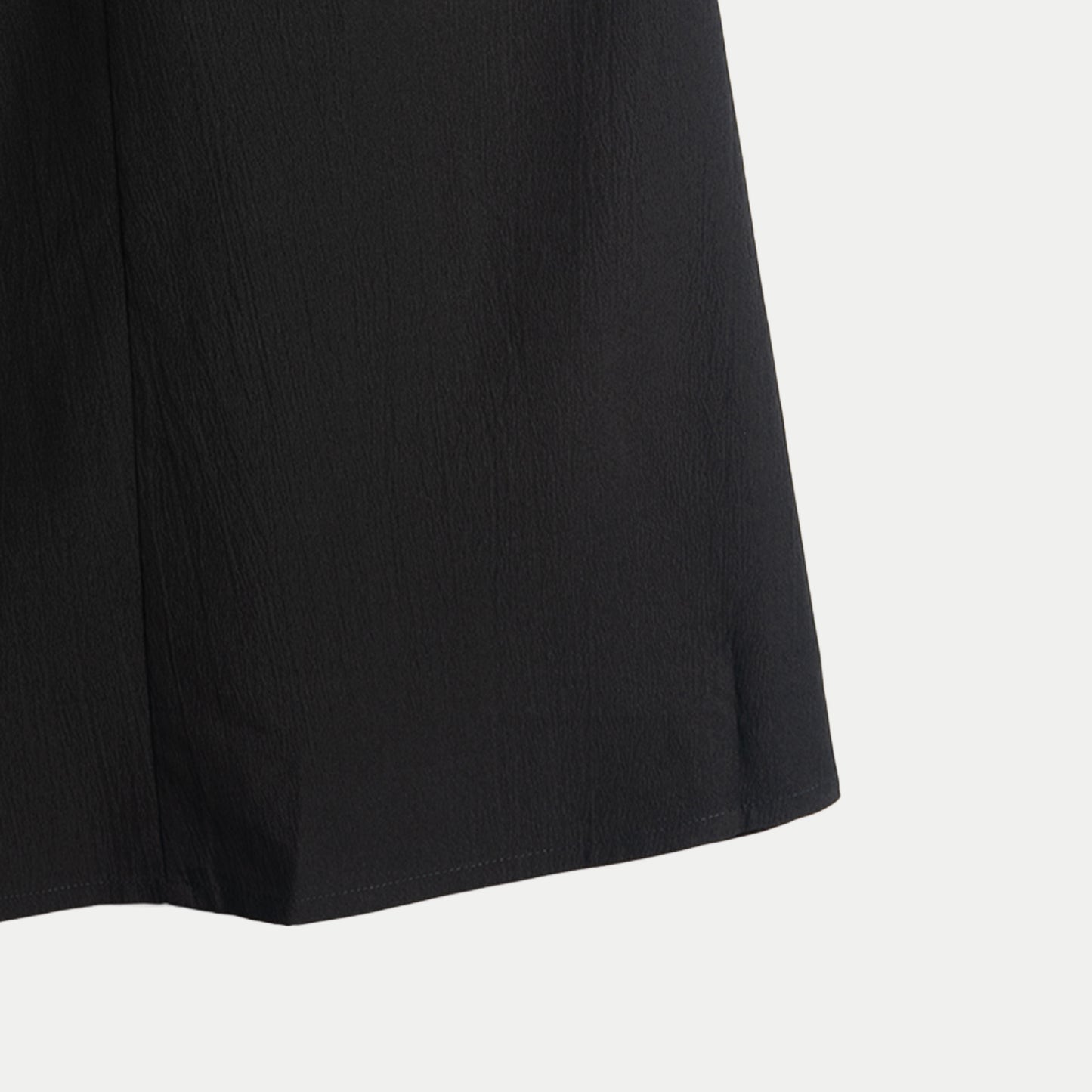 Stylistic Mr. Lee Ladies Basic Plain Dress 3/4 Puff Sleeve for Women Trendy Fashion High Quality Apparel Comfortable Casual Dress for Women Loose Fit 147572 (Black)