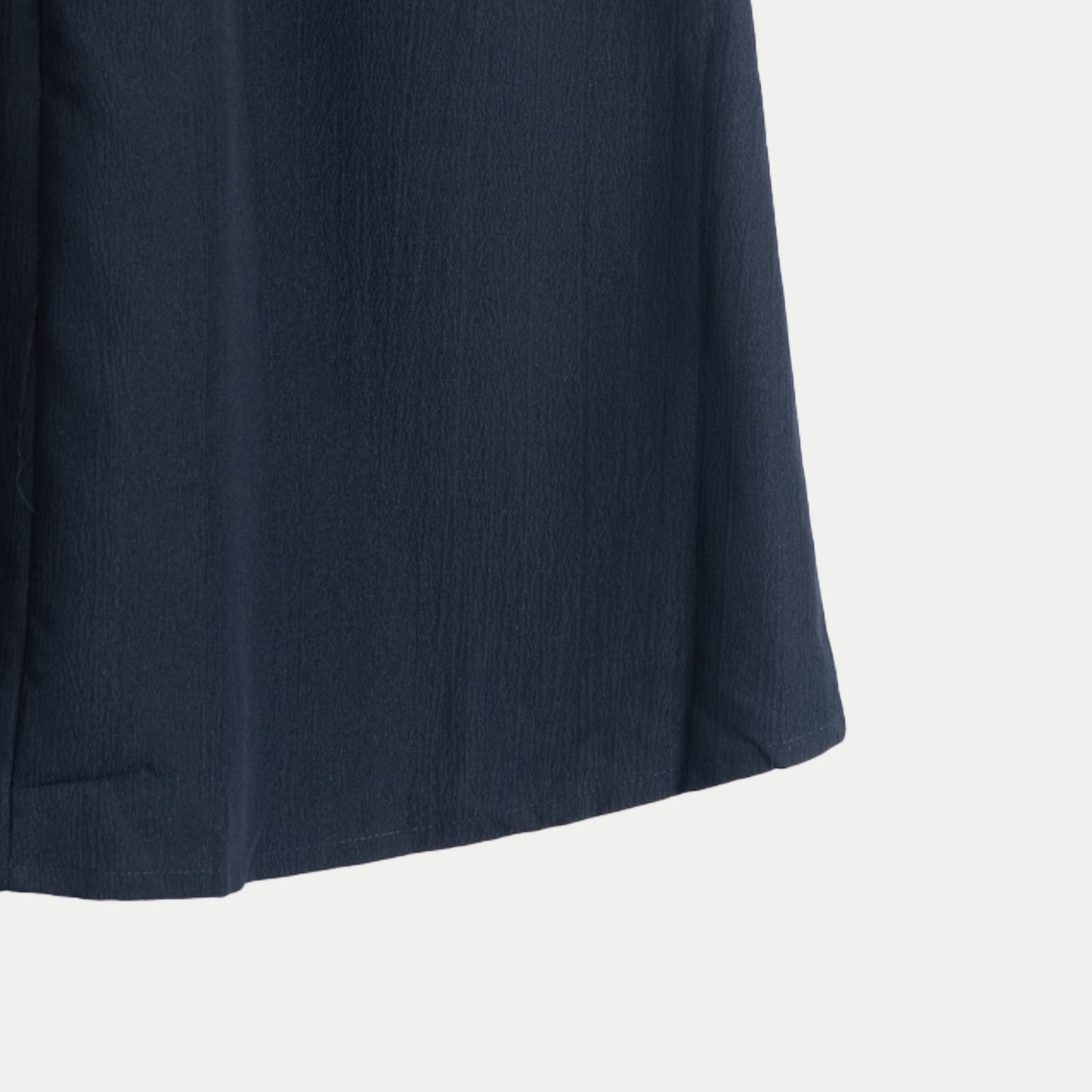 Stylistic Mr. Lee Ladies Basic Plain Dress 3/4 Puff Sleeve for Women Trendy Fashion High Quality Apparel Comfortable Casual Dress for Women Loose Fit 147572 (Blue)