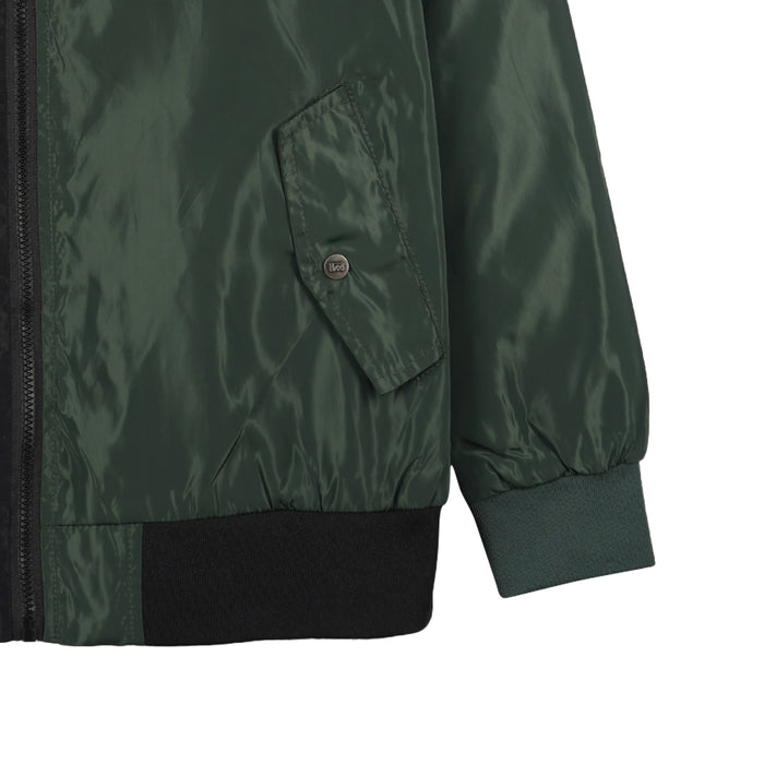 Stylistic Mr. Lee Men's Basic Bomber Jacket for Men Trendy Fashion High Quality Apparel Comfortable Casual Jacket for Men Regular Fit 130534 (Black Fatigue)