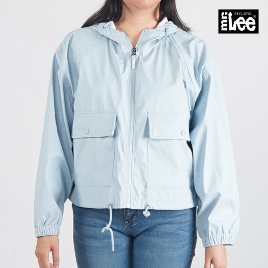 Stylistic Mr. Lee Ladies Basic Bomber Jacket Crop Trendy Fashion High Quality Apparel Comfortable Casual Jacket for Women 133459 (Mint)