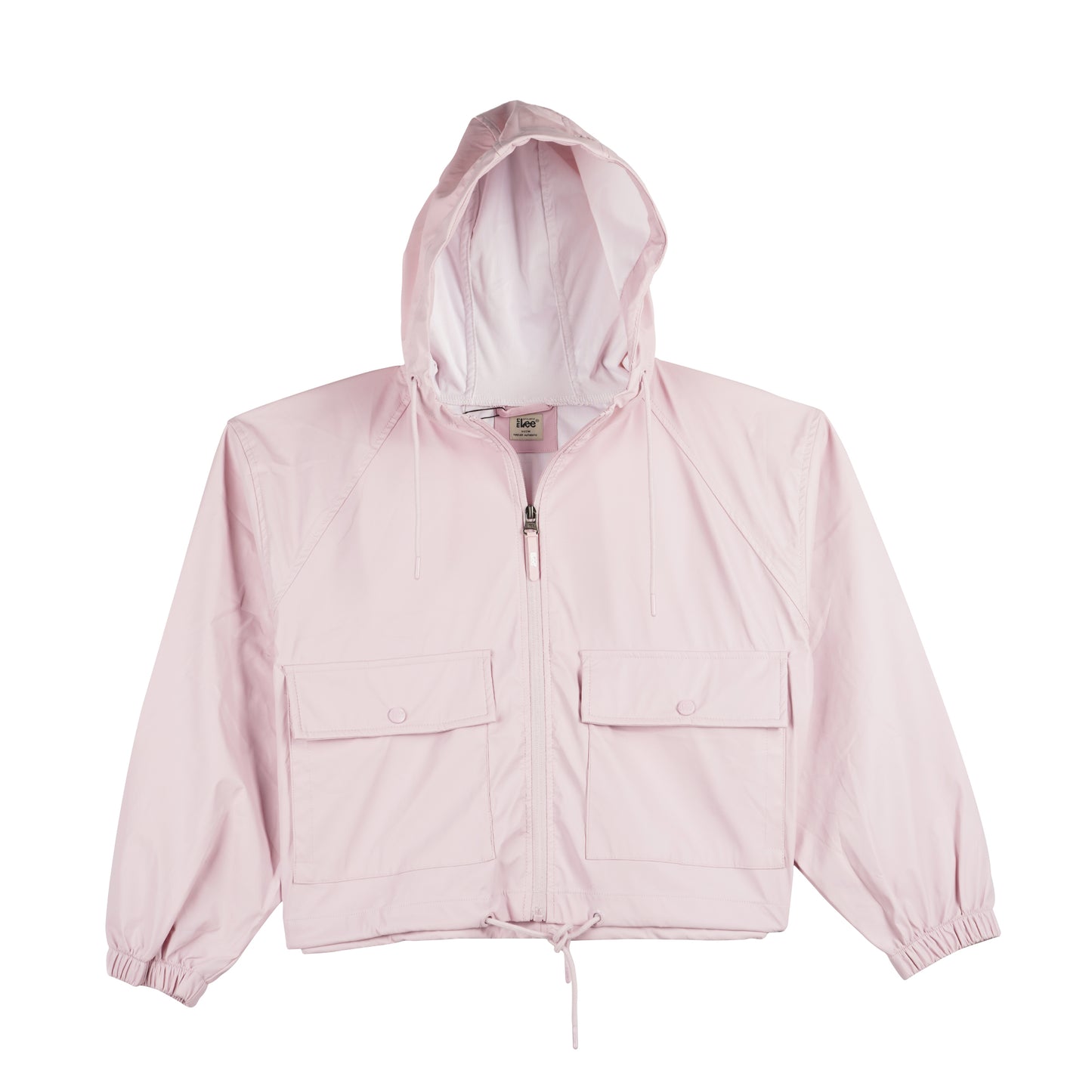 Stylistic Mr. Lee Ladies Basic Bomber Jacket Crop Trendy Fashion High Quality Apparel Comfortable Casual Jacket for Women 133459 (Pink)