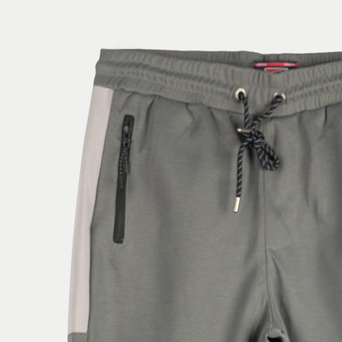 Petrol Basic Apparel Non-Denim Jogger Pants for Men Trendy Fashion With Pocket Regular Fitting Garment Wash Cotton Fabric Casual Jogger pants for Men 133091 (Gray)