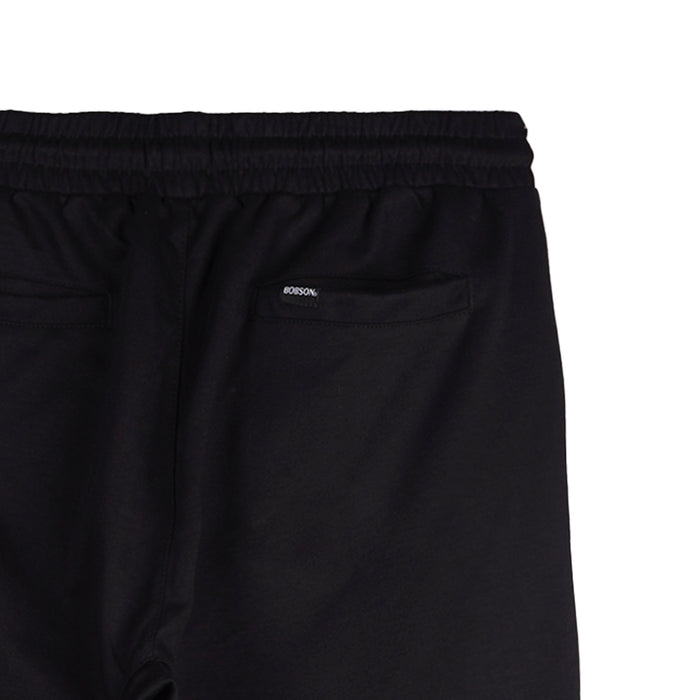 Bobson Japanese Men's Basic Non-Denim Jogger Pants Trendy fashion High Quality Apparel Comfortable Casual Pants for Men 135681 (Black)