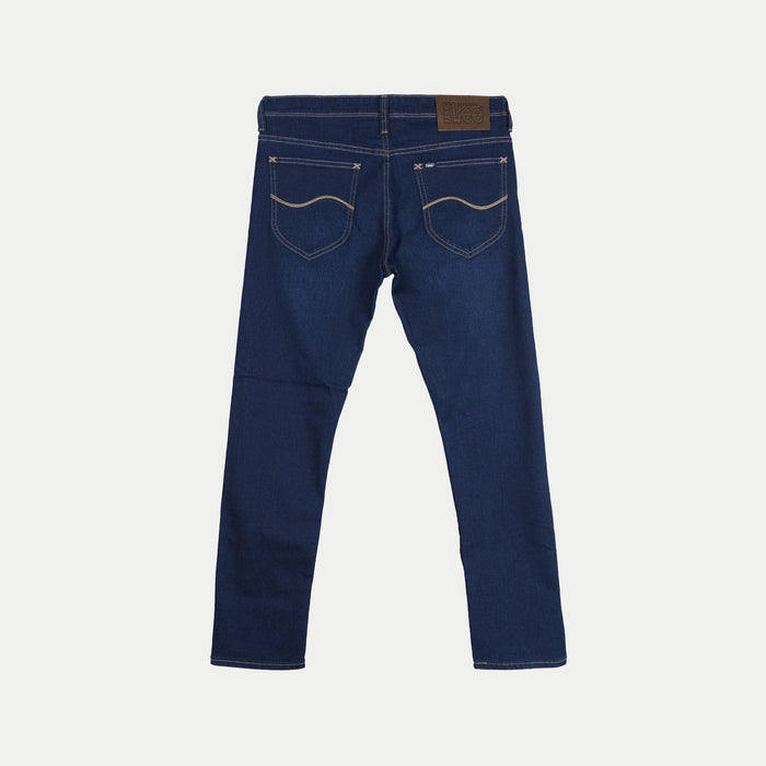 Stylistic Mr. Lee Men's Basic Denim Pants for Men Trendy Fashion High Quality Apparel Comfortable Casual Jeans for Men Super skinny Mid Waist 152588 (Dark Shade)