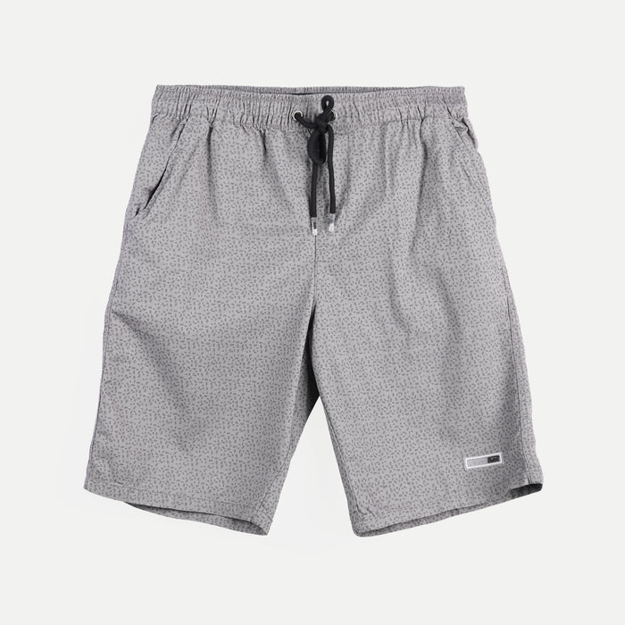 Stylistic Mr. Lee Men's Basic Non-Denim Jogger short for Men Trendy Fashion High Quality Apparel Comfortable Casual short for Men Mid Waist 129868 (Gray)