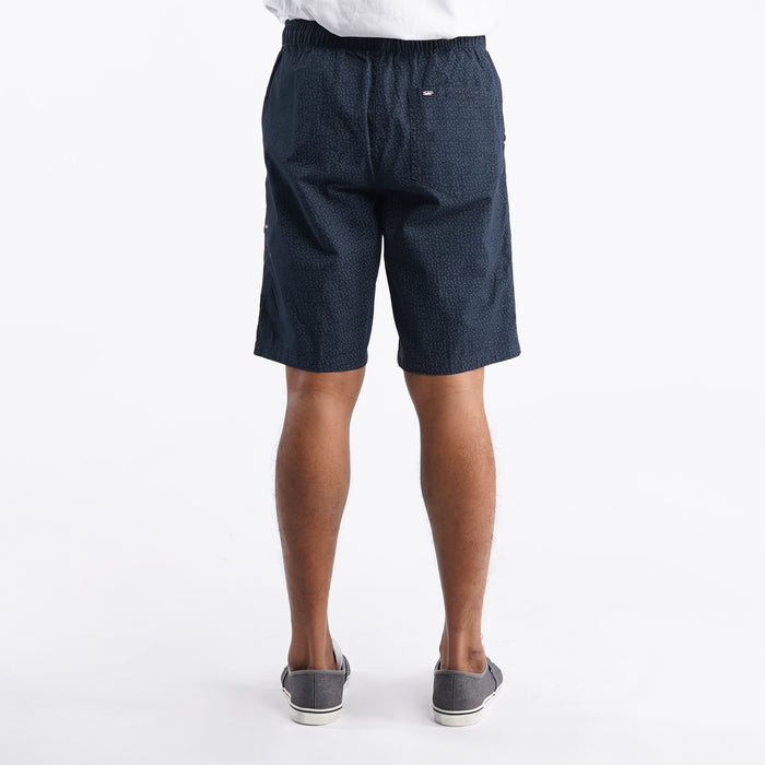 Stylistic Mr. Lee Men's Basic Non-Denim Jogger short for Men Trendy Fashion High Quality Apparel Comfortable Casual short for Men Mid Waist 129868 (Navy)