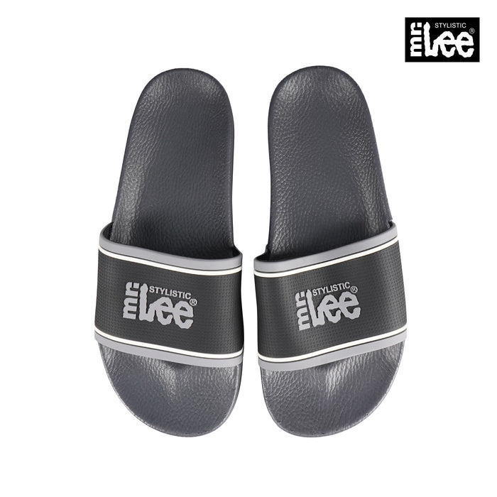 Stylistic Mr. Lee Men's Basic Accessories Footwear Trendy Fashion High Quality Apparel Comfortable Casual Slipper for Men 92856 (Black)