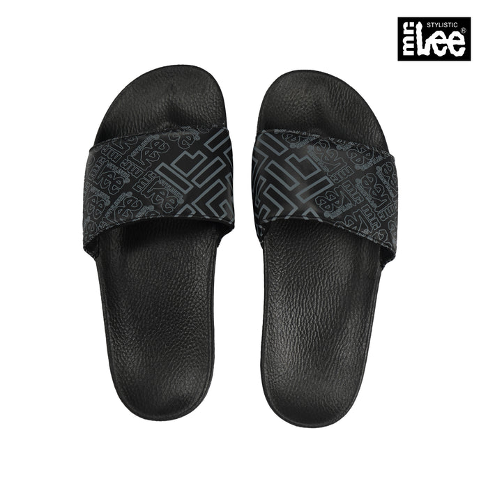 Stylistic Mr. Lee Men's Basic Accessories Footwear for Men Trendy Fashion High Quality Apparel Comfortable Casual Slipper for Men 95661 (Black)