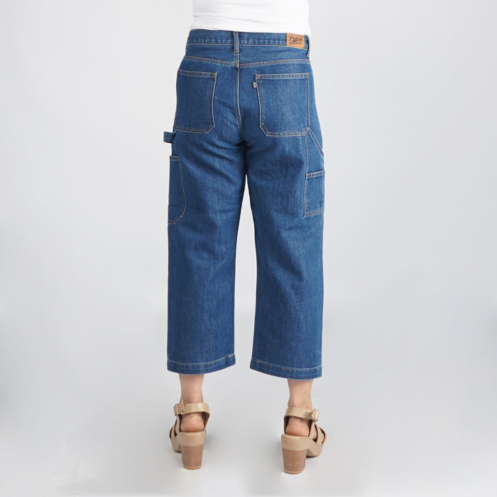 Petrol Basic Denim Pants for Ladies Regular Fitting Mid Rise Carpent Trendy fashion Casual Bottoms Medium Shade Jeans for Ladies 151283 (Medium Shade)
