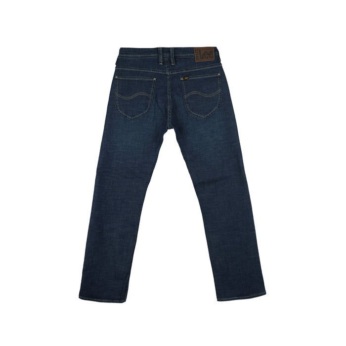 Stylistic Mr. Lee Men's Basic Denim Pants for Men Trendy Fashion High Quality Apparel Comfortable Casual Jeans for Men Regular Straight Mid Waist 151678 (Dark Shade)