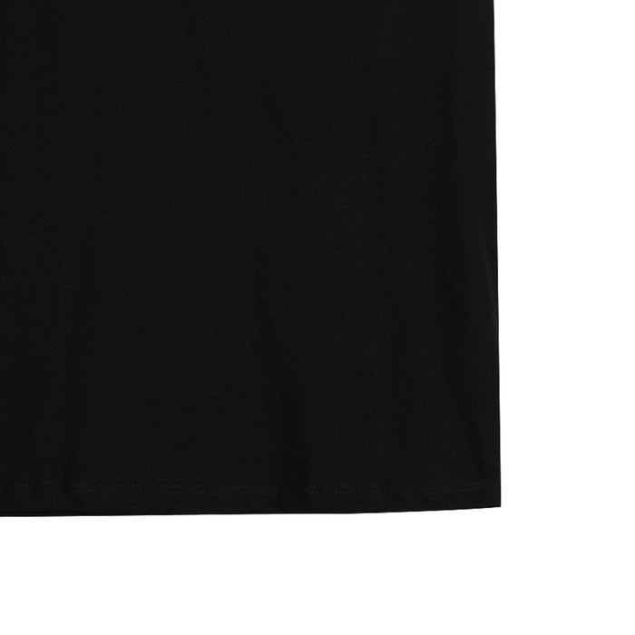 Petrol Basic Tees for Ladies Boxy Fitting Shirt CVC Jersey Fabric Trendy fashion Casual Top Black T-shirt for Ladies 150210-U (Black)