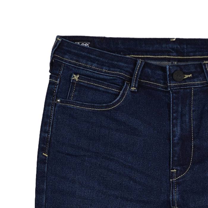 Stylistic Mr. Lee Ladies Basic Denim Pants for Women Trendy Fashion High Quality Apparel Comfortable Casual Jeans for Women Super Skinny 151690-U (Dark Shade)